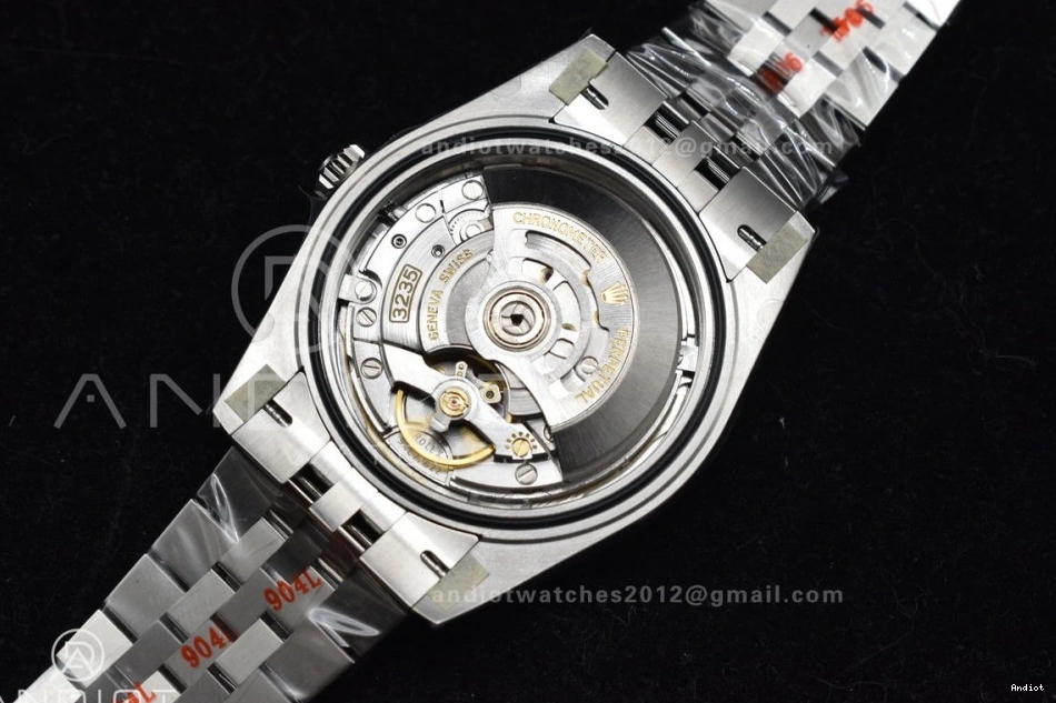 1:1 Steel on Roman Edition Clean Blue Bracelet SS Jubilee Best VR3235 41 Datejust Dial 904L 0317